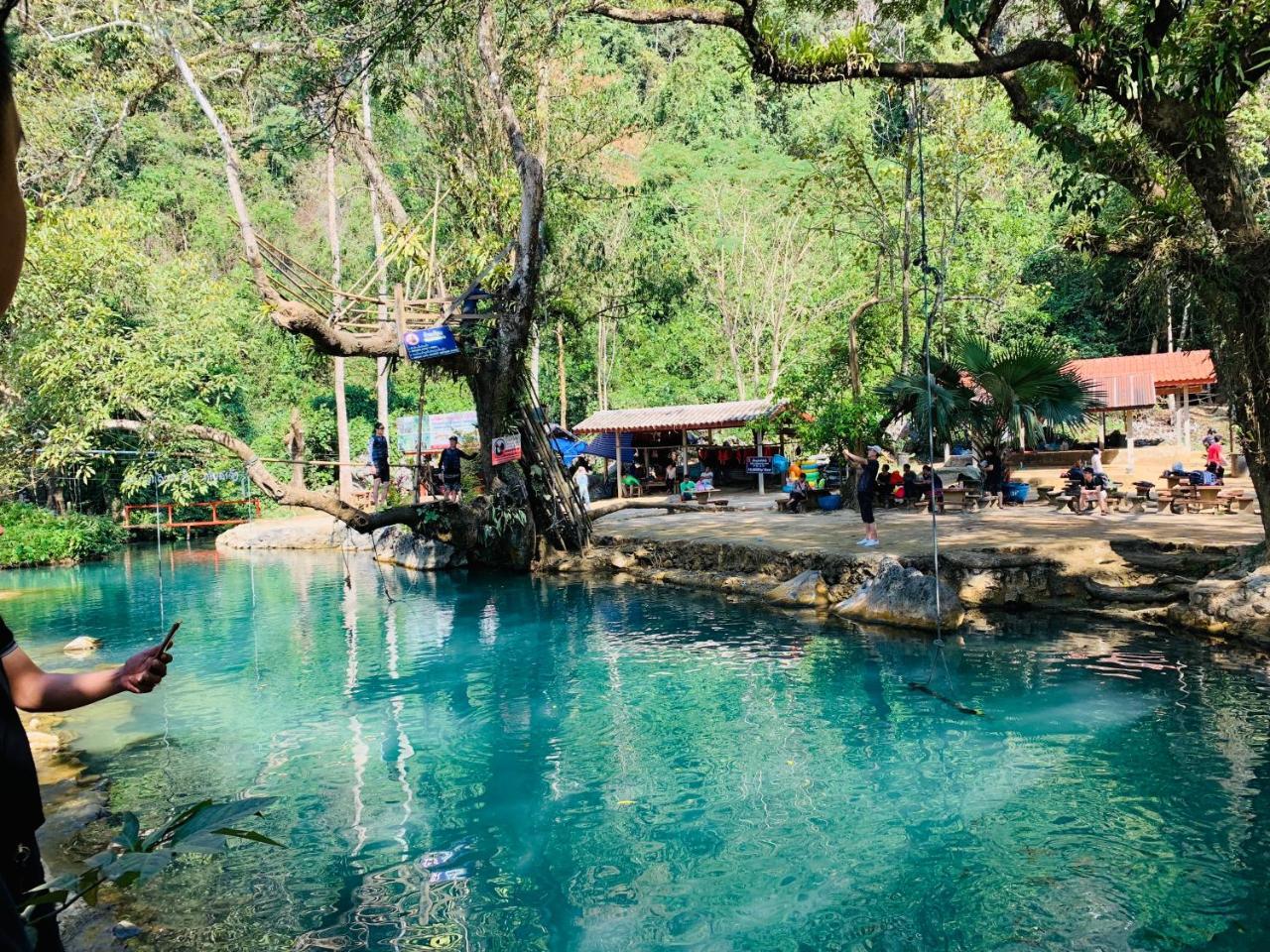 Vang Vieng Galaxy Hotel Buitenkant foto